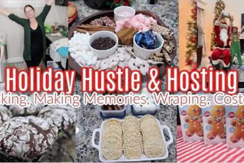 Holiday Hustle &amp; Hosting! Special Memories, Baking, Wrapping, Costco Haul, Hot Cocoa Board,..