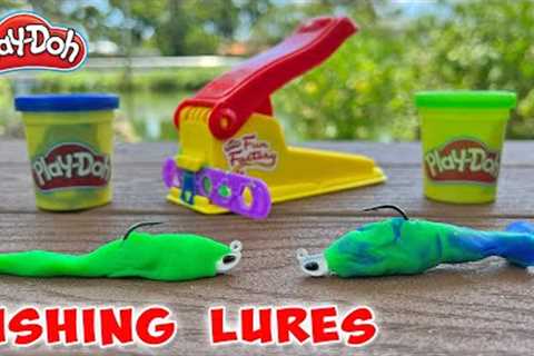 How to Make PLAY-DOH Fishing Lures | Monster Mike