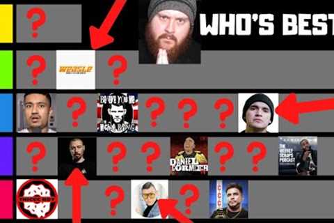 MMA Content Creator Tier List! The Weasle? Dan Hardy? Helwani? Mexican MMA? Jesse On Fire? Whos Best