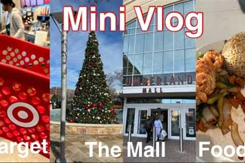 Mini Vlogmas: Last Minute Shopping| Target, Mall, &amp; More.