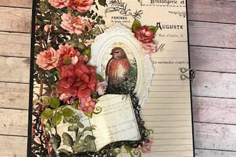 VINTAGE SAGA TUTORIAL PART 1 LARGE ALBUM SHELLIE GEIGLE JS HOBBIES AND CRAFTS