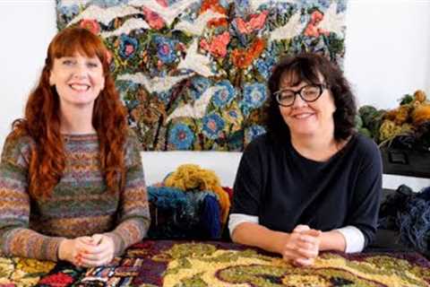 Rug Hooking - Deanne Fitzpatrick - Ep. 128 - Fruity Knitting