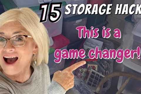 15 Storage Hacks/Best Ways to Store and Organize Christmas Decor