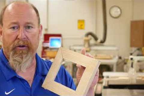 Picture Frame: Sanding and Wood Putty