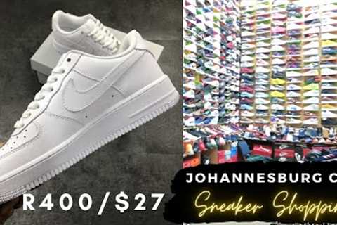 Sneaker Shopping in Johannesburg CBD