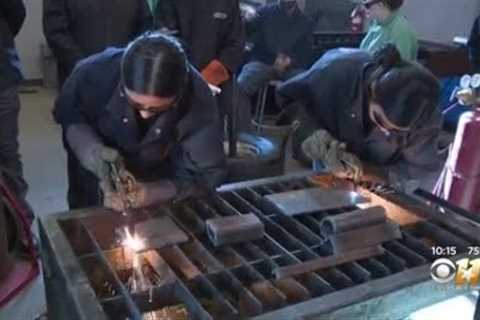 More women are entering skilled trades, but numbers still lag behind men