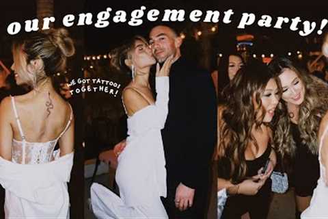 Our Iconic Engagement Party 💍