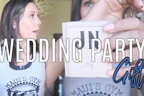 Wedding Party Gifts #WeddingBells | JADE RAYMOND