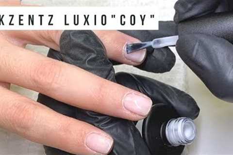 FULL salon MANICURE  with GEL POLISH feat. Akzentz LUXIO COY [FOR PROS]