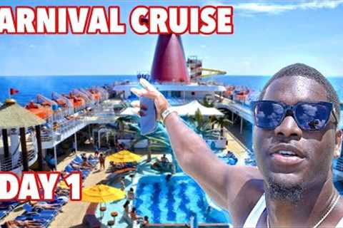 I TOOK A 4 DAY CRUISE TO COZUMEL MEXICO | DAY 1 CARNIVAL CRUISE