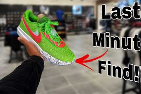 Finding the Perfect Pair of Sneakers on Christmas Eve | Mall Vlog
