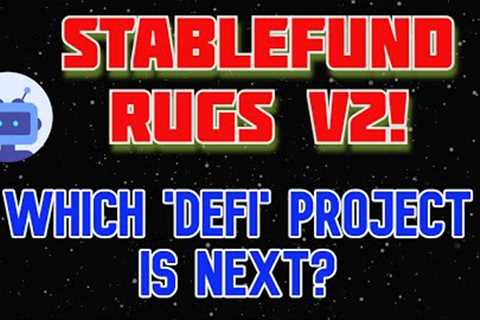 StableFund Finally Pulls the Rug! But at least He's sorry! #rugpull #stablefund #optimus