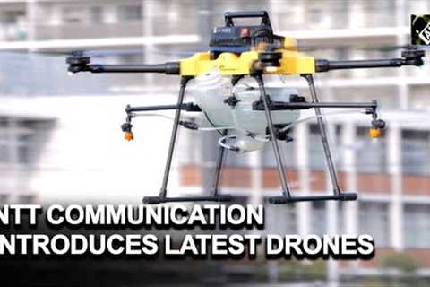 NTT Communications introduces new drone technology