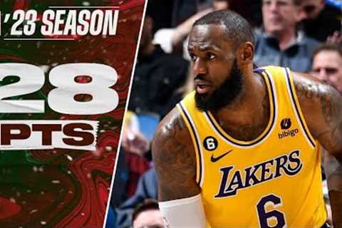LeBron James With 28 Points vs Magic 🔥 Full Highlights