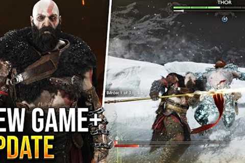 God of War Ragnarok New Game Plus Update &amp; Amazon TV Series