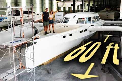 This is our NEW TRIMARAN! (Boat Build Begins!)