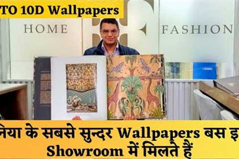 Wallpapers Biggest Showroom in Delhi | Branded &amp; Premium 3D To 10 Wallpapers At an Affordable..