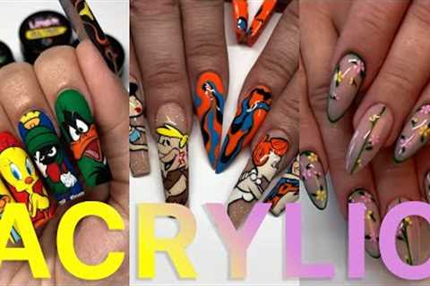 ✨277✨Amazingly Beautiful Acrylic Nail Art Designs Tutorial Ideas Compilation