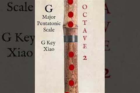 Xiao Tutorial - the G and F Major Pentatonic Scales.