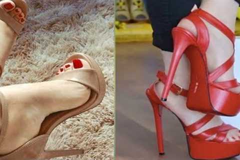 Very Beautiful Alluring High Heels Sandals Shoes ladies footwear  Fashion