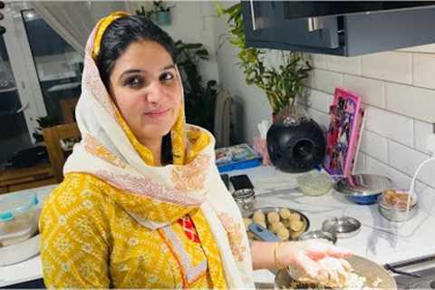 Making Winter Special Ladoos | Shopping time | Indian Family in England