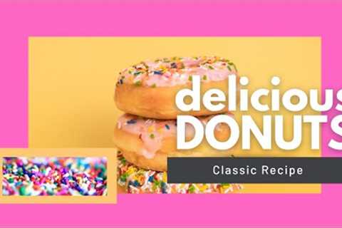 how to make donuts at home easy recipe
