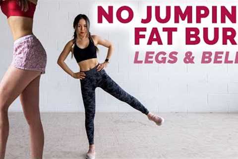 Full Body No Jumping Workout To Burn Fat | Burn Thigh Fat Low Impact Cardio