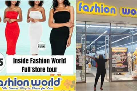 Fashion world full store tour | Affordable Fashion| South African YouTuber| Namolinah