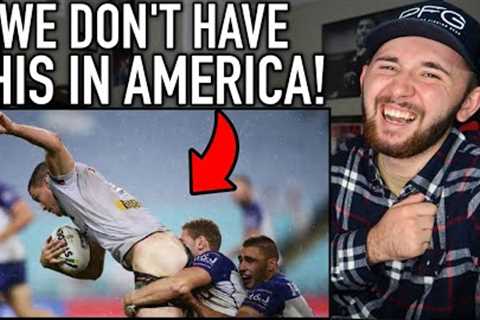 American NFL Fan Reacts to Funny Rugby - Epic Fails &amp; Hilarious Moments