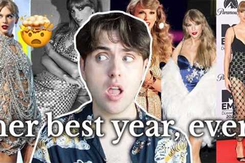 A roast of taylor swift's 2022 fashion but it's not really a roast it's a 🫡  *huge improvement*