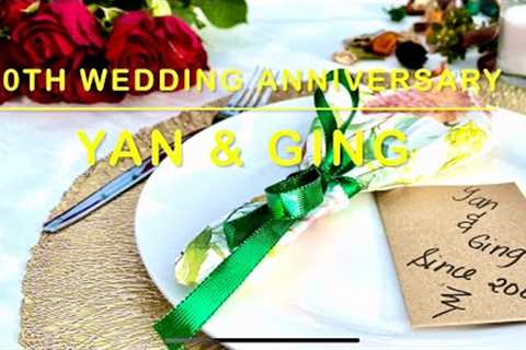 Wedding Anniversary Ideas - DIY our 20th Anniversary