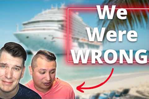 We were wrong…