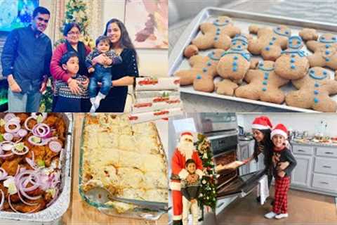 🍱COOKING YUMMY FOOD🍤🧆😋BAKING🍪GIFTS🎁 🎅OUR 1ST CHRISTMAS CELEBRATION 🎄👨‍👩‍👦‍👦#Stylewidsus