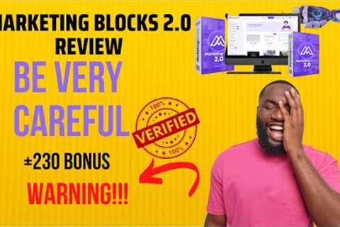MarketingBlocks 2.0 Review: MarketingBlocks2.0 Review With MarketingBlocks 2.0 Bonuses | THE TRUTH!