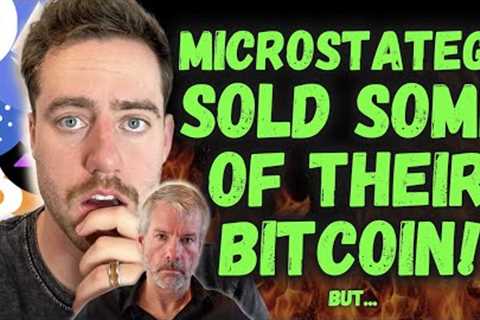Microstrategy Just SOLD BITCOIN! (NOT WHAT YOU THINK) Alameda Selling Solana!?  🚨TSLA Insanity🚨