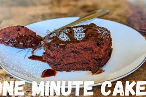 1 MINUTE CHOCOLATE CAKE Recipe | Easy Microwave Cake