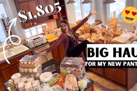 HUGE $1,805 GROCERY HAUL for my Large Family!