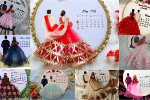 Handmade gift idea/wedding theme hoop//Bride &amp; Groom Design / Embroidery Hoop Art
