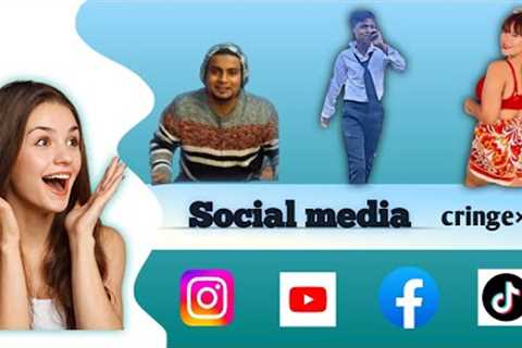 Social Media | influencers | cringe video | ft. roast by WilD LioN | #trending #viral #carryminati
