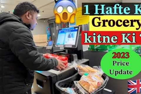 Weekly Grocery Shopping In UK 🇬🇧 || Grocery Price In 2023 || Cost Of Living Increased In UK