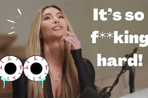 Kim Kardashian in Tears on Angie’s IRL interview on co-parenting &amp; Kanye #kimkardashian..