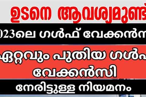 Gulf jobs Malayalam, Job Vacancy 2023, Gulf jobs 2023 Malayalam, Education channel Malayalam, Jobs