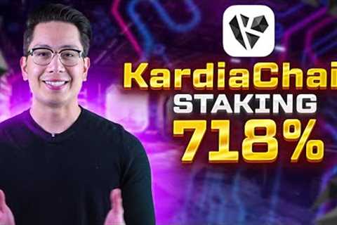 THE MOST PROFITABLE KARDIACHAIN coin STAKING at 718% 🚀 kardiachain yield farming