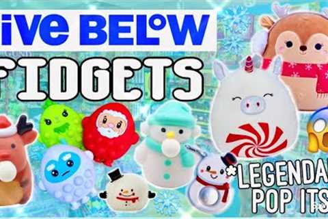 WINTER ONLY FIDGET SHOPPING! 😱 *SUPER RARE POP ITS* ❄️⛄️ No Budget Fidgets Shopping Spree Challenge