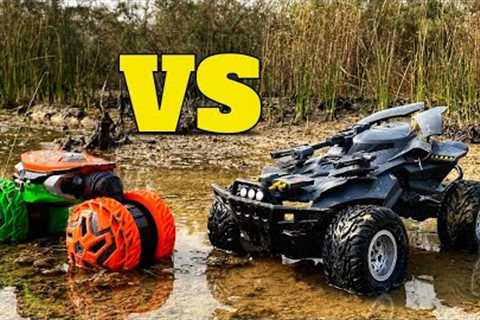 RC Stunt Car vs Batman RC Car | RC Car Running In Water | RC Cars