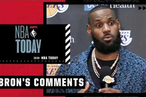 Reacting to LeBron's 'disappointment' around the lack of questions around the 1957 Jerry Jones photo