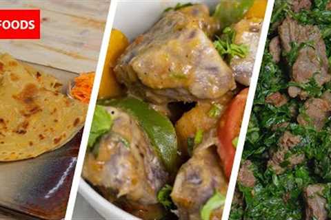 African Recipes | Carrot Chapati | Arrow Root Nduma | Beef &amp; Sukuma Wiki (Collard Greens) |..