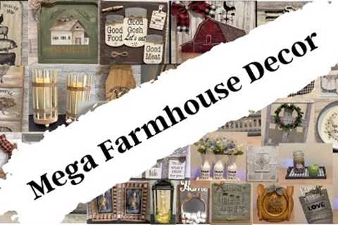 MUST SEE MEGA VIDEO!!! Farmhouse DIY's | Dollar Tree DIY's | Farmhouse Decor