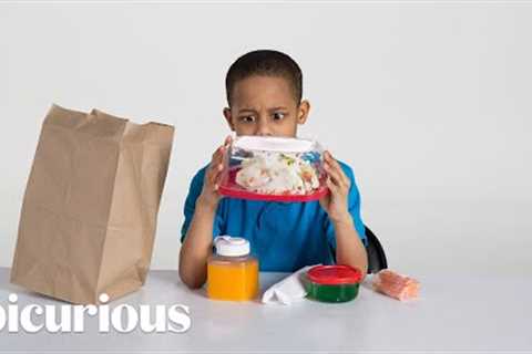 Kids Try 100 Years of Brown Bag Lunches from 1900 to 2000
