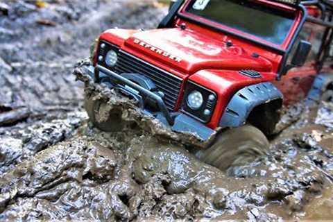 RC Car MUD OFF Road - Traxxas TRX 4 Land Rover Defender